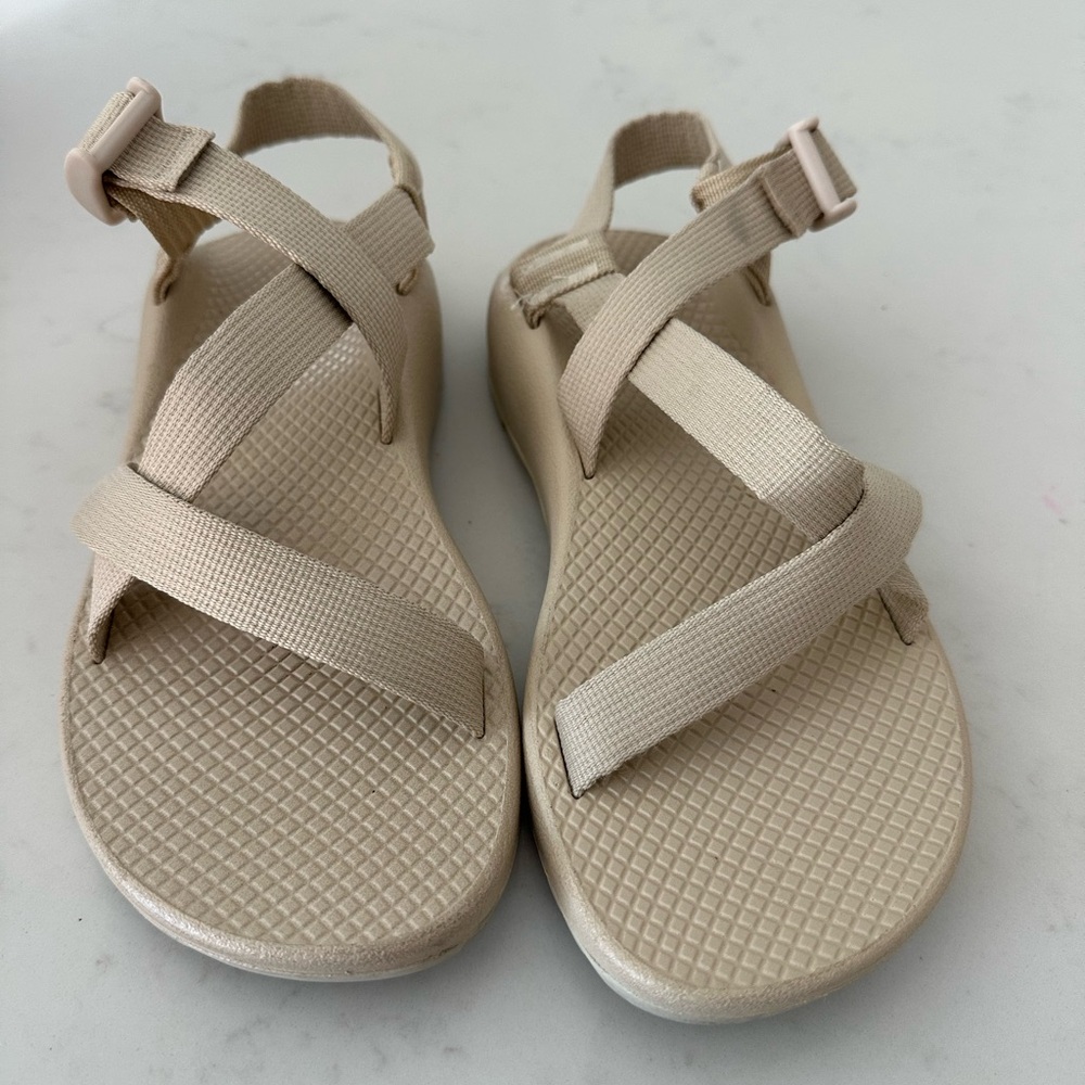 Beige Strappy Sandals